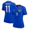 Original Fußballtrikot Frankreich Dembele 11 Heimtrikot EURO 2024 Für Damen